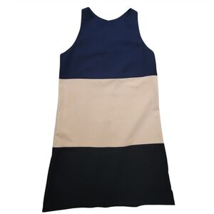 EUC Alex + Alex Colorblock Sleeveless Shift Dress